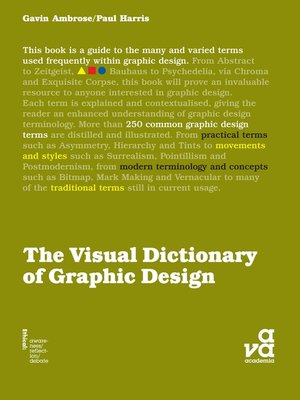 cover image of The Visual Dictionary of Graphic Design